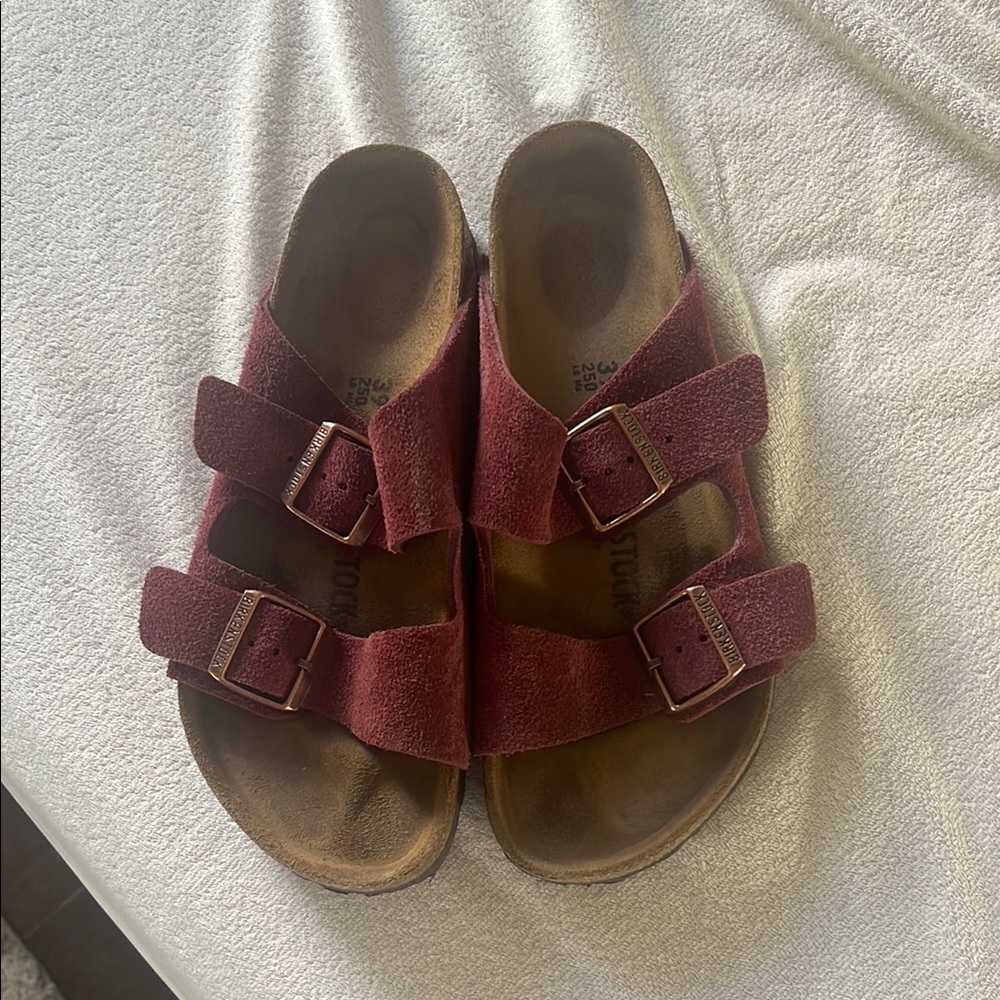 Birkenstock Sandals - Burgundy